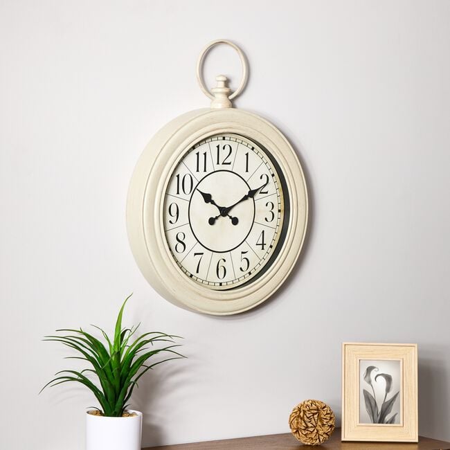Pocket Watch Wall Clock 23"